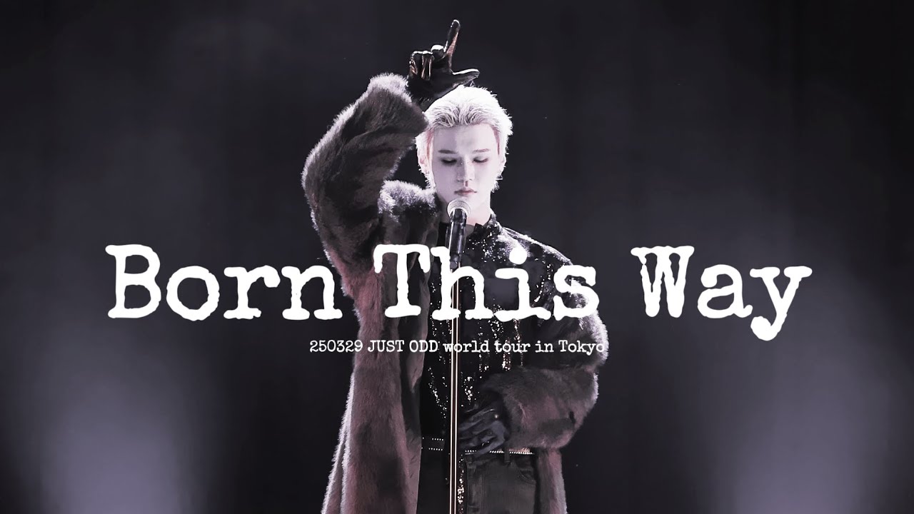 [4K] 250329 JUST B 배인 BAIN 송병희 - Born This Way 🌈 (COVER)｜World Tour in Tokyo FanCam 직캠