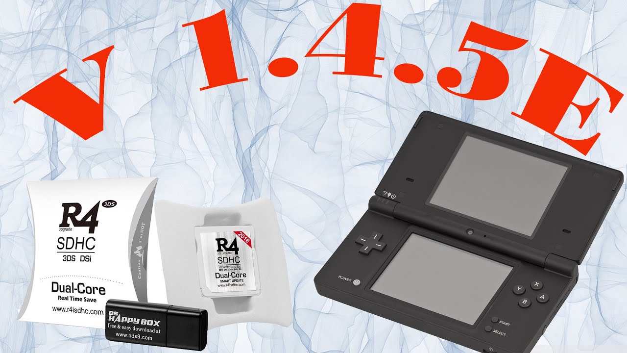COME FAR FUNZIONARE R4 / R4i 3DS su Nintendo DSi con Firmware 1.4.5E