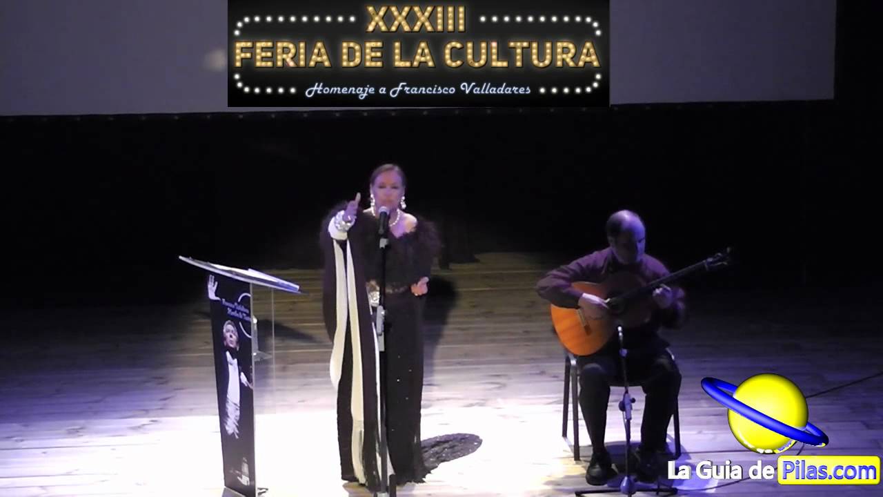 Recital Poesia Nati Mistral Pepe Montero XXXIII Feria de la Cultura de Pilas