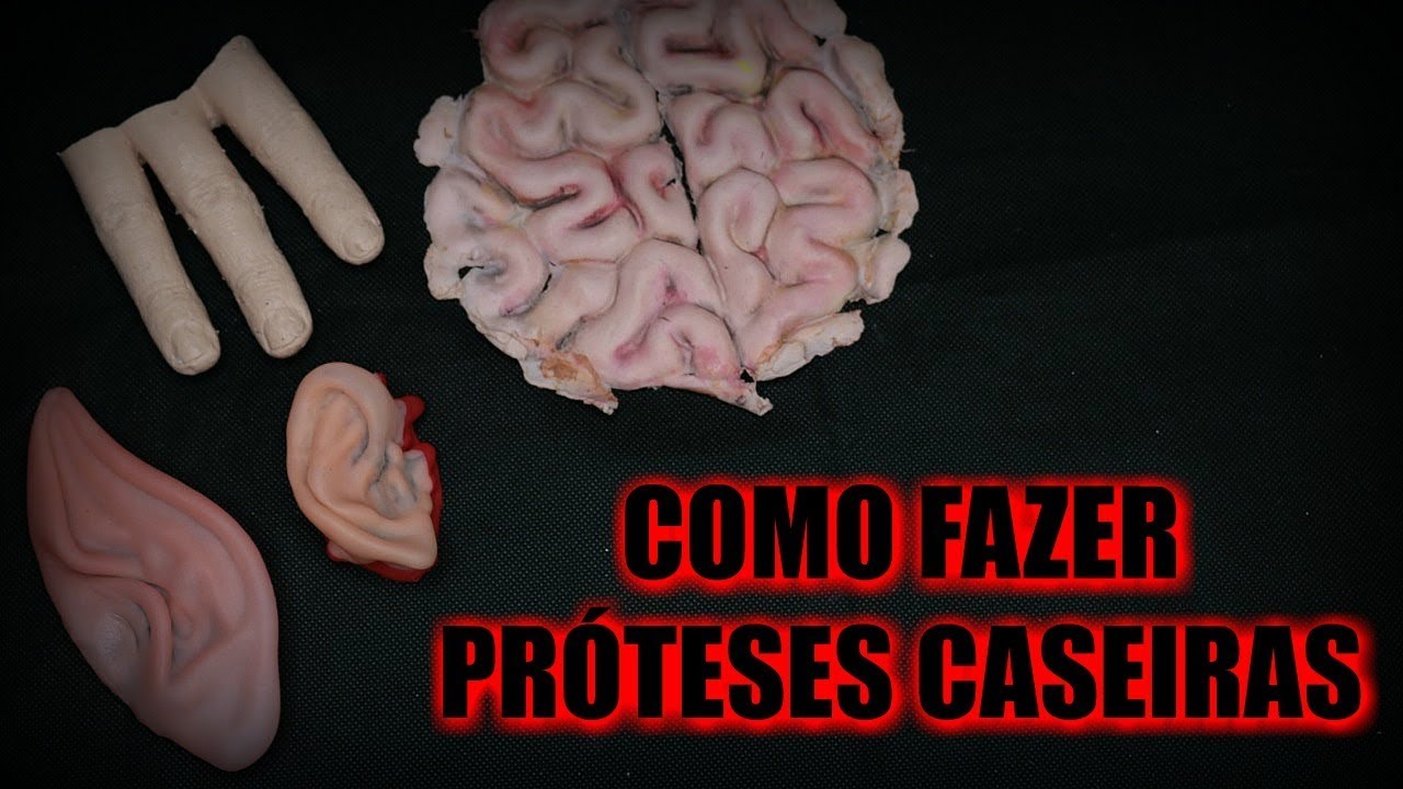 COMO FAZER PRÓTESE DE MAQUIAGEM ARTÍSTICA EM CASA