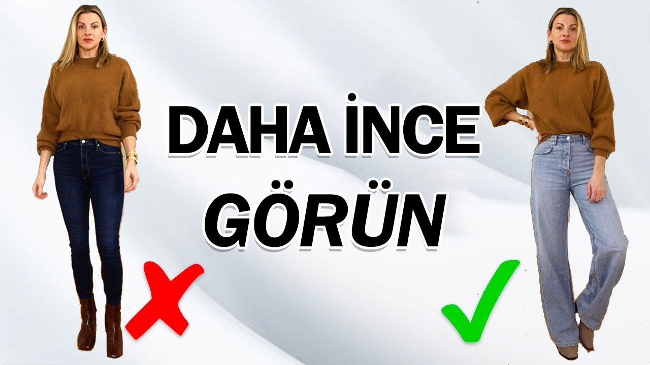 zayıf gözükmek için neler giymeliyiz??🤔zayıf görünmek için 10 madde😍
