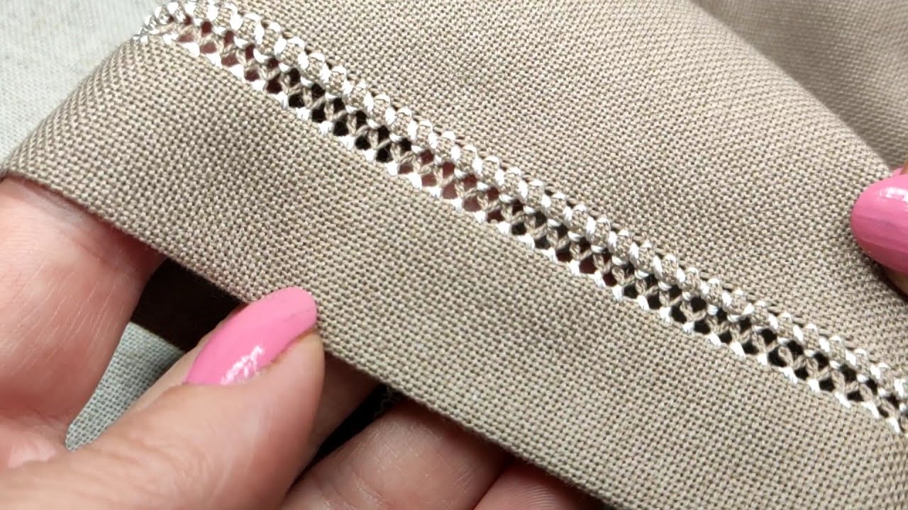Як просто і красиво обробити краї ВИШИВКИ  | Beautiful Hand Embroidery| Beautiful Design