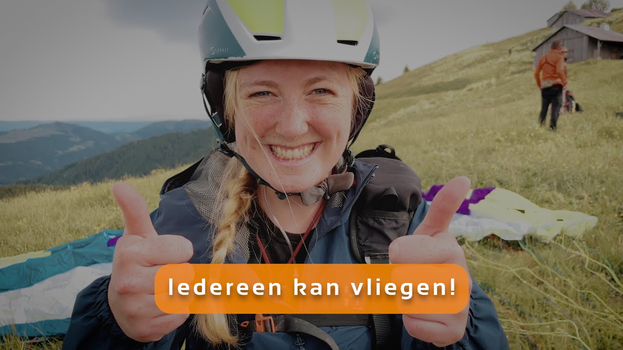 Iedereen kan vliegen! - Vlieg mee met Maurik Paragliding