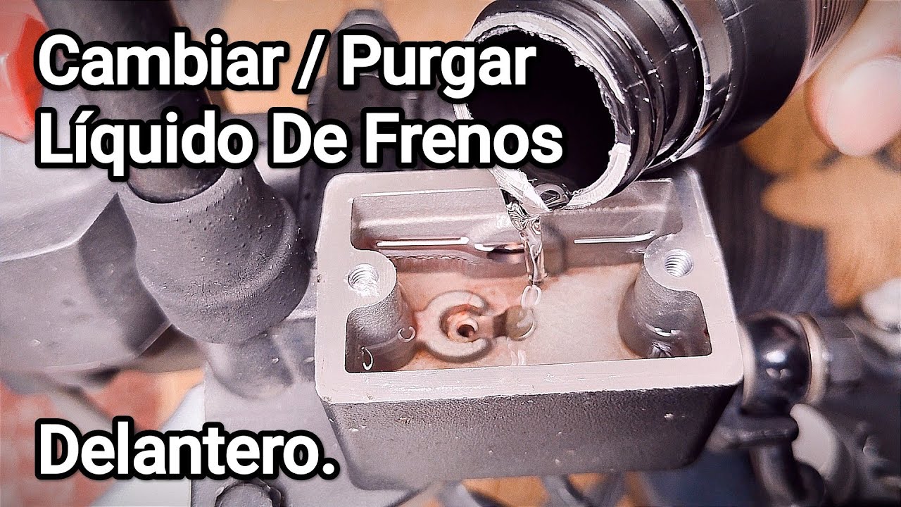 Cambio o Purga del Liquido de Frenos de Moto - Freno Delantero @NickRider