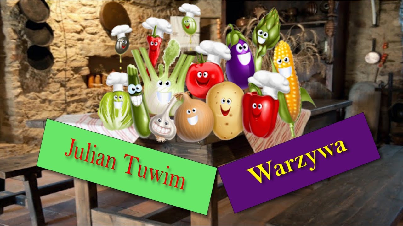 Julian Tuwim – Warzywa | wiersze dla dzieci | audiobajki