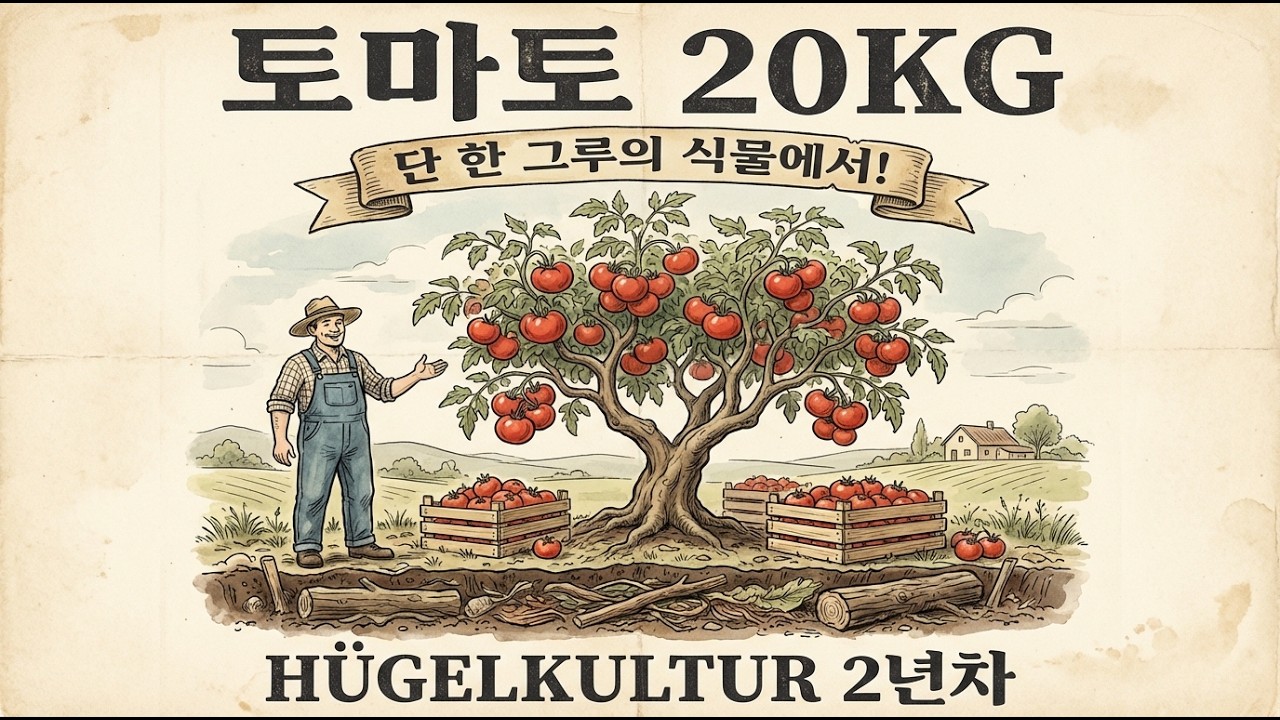 고상 화단은 이제 그만! 300년 된 이 방법은 3배 더 많은 식량을 생산합니다 (물 주기 없이!)