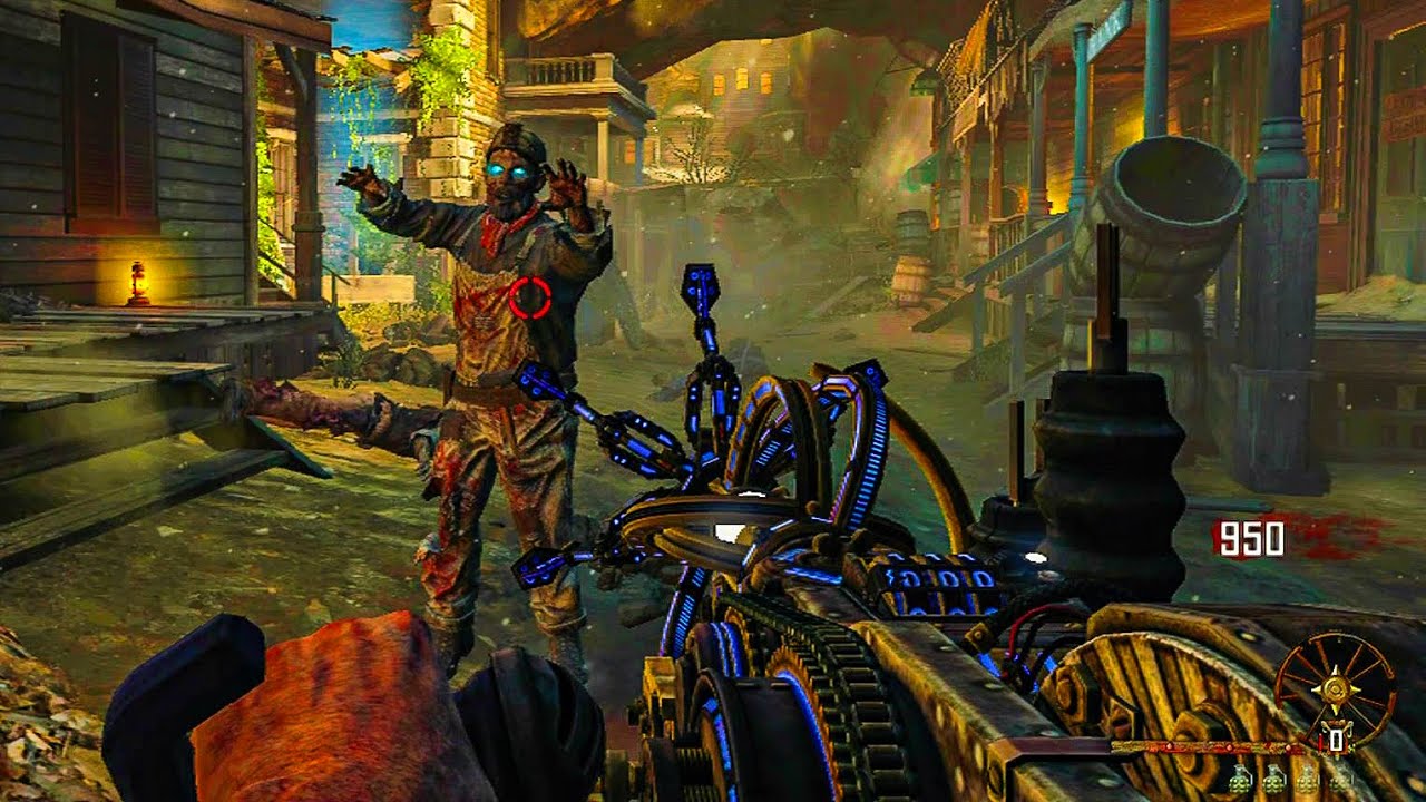 BLACK OPS 2 ZOMBIES: BURIED GAMEPLAY! (NO COMMENTARY)