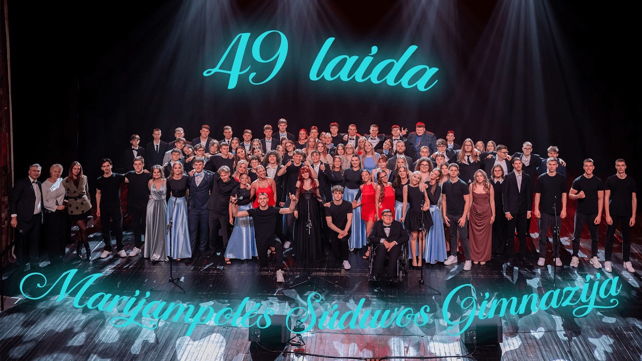 Marijampolės Sūduvos Gimnazijos 49 laidos Šimtadienis