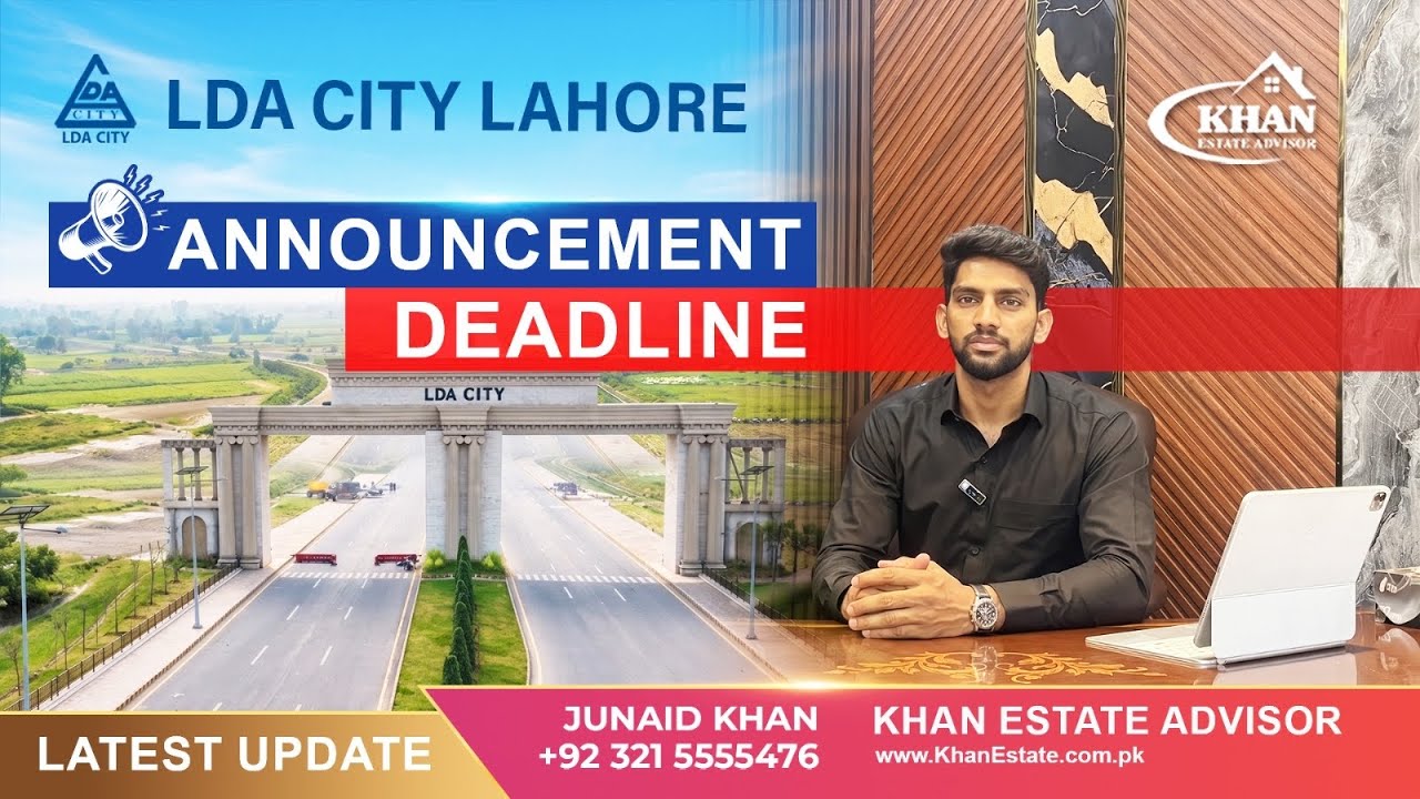 LDA City Lahore Latest News | Development Charges Complete Details | Jinnah & Iqbal Sector |Khan Est