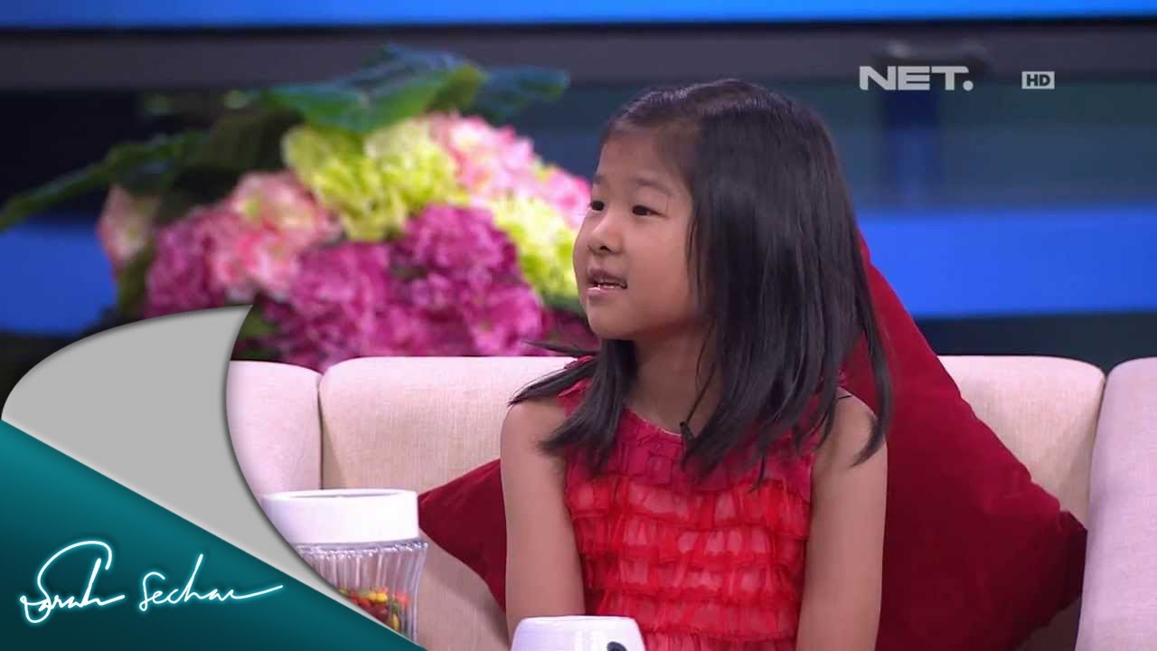 Sarah Sechan - Josephine Kiona - 7 tahun, juara olimpiade matematika