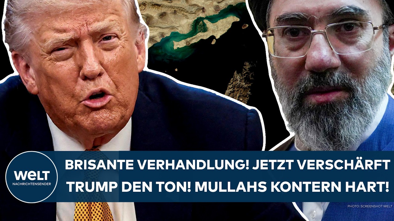 IRAN-KRIEG: Brisante Verhandlung! Jetzt versch&auml;rft Donald Trump den Ton! Mullahs kontern hart!