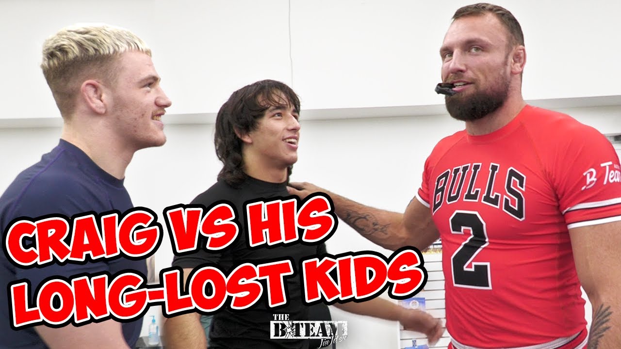 DEADBEAT DAD CRAIG'S ABANDONED KIDS COME TO B-TEAM