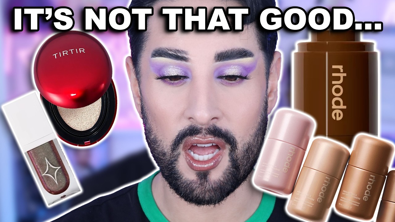 TESTING OVERHYPED MAKEUP!! BRUTAL HONESTY!!