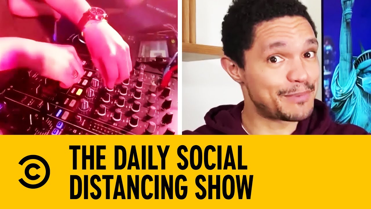 Germany Holds Drive-In Raves With Socially Distant Dancing | The Daily Show With Trevor Noah