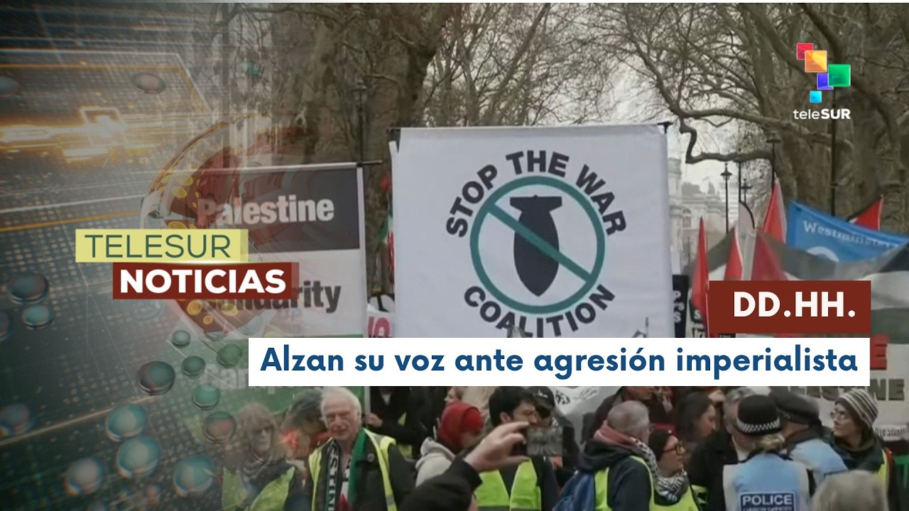 Ciudadanos en Londres se movilizan en apoyo a Irán
