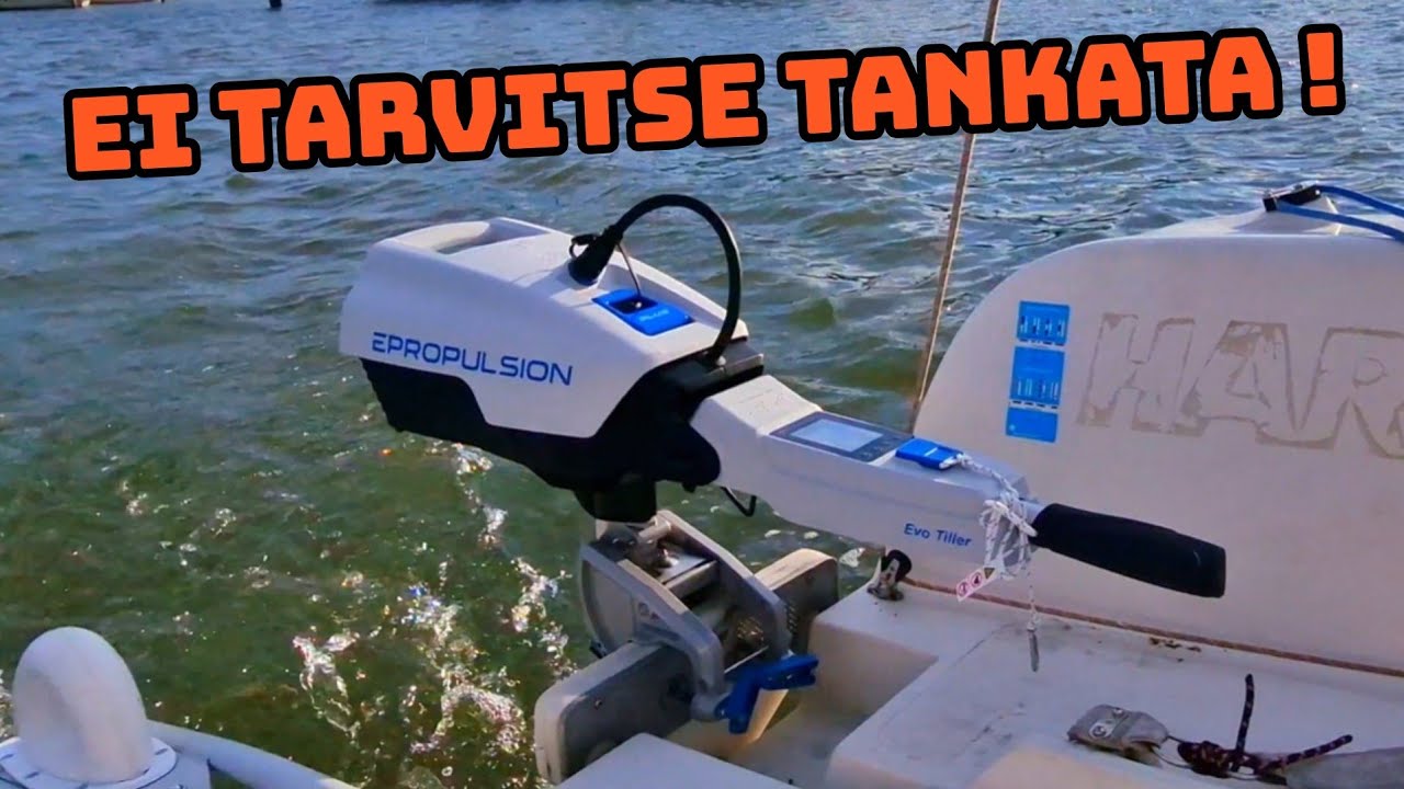 Sähköperämoottori joka lataa itseään! E-propulsion Spirit 1.0 Evo
