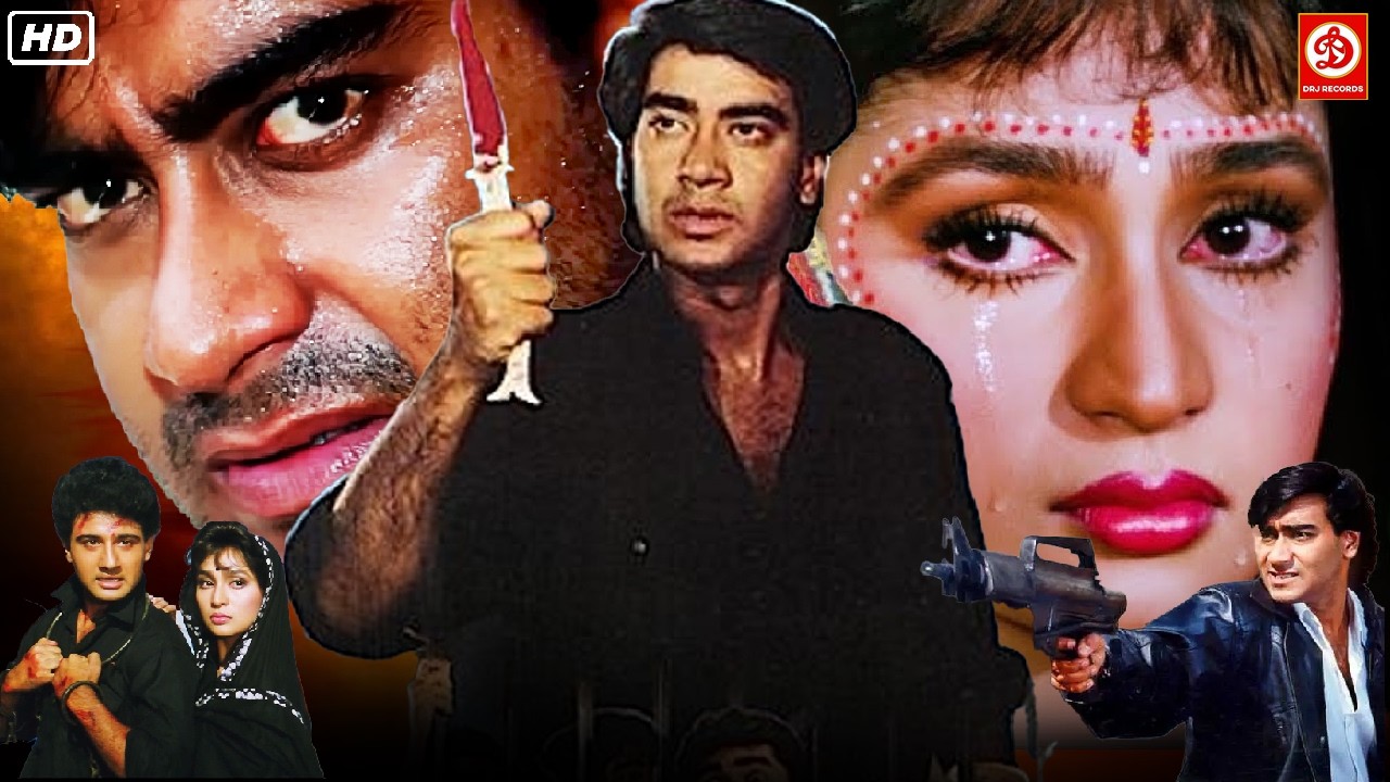 दिल है बेताब (4K) अजय देवगन, विवेक मुशरान प्रतिभा & कादर खान की धमाकेदार एक्शन मूवी | आलोक नाथ, रीमा