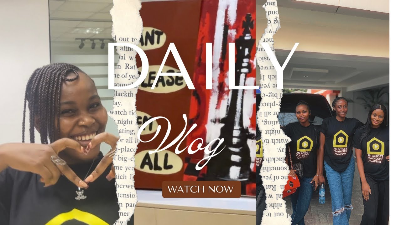 Daily life as an Actor (An Actor’s playhouse +screenwriting classes )
