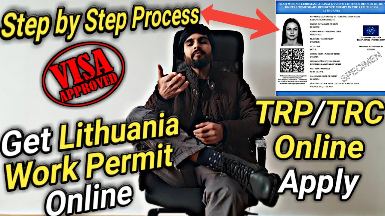 FULL TRC GUIDE | Lithuania Work Visa 2024 | Lithuania Work Permit Visa | Jobs in Lithuania | Europe