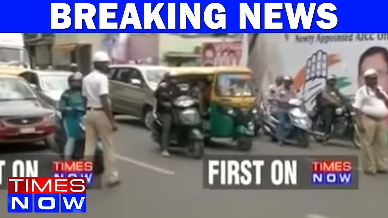 Now Ambulance Stuck In Traffic For K'taka Home Minister's Convoy