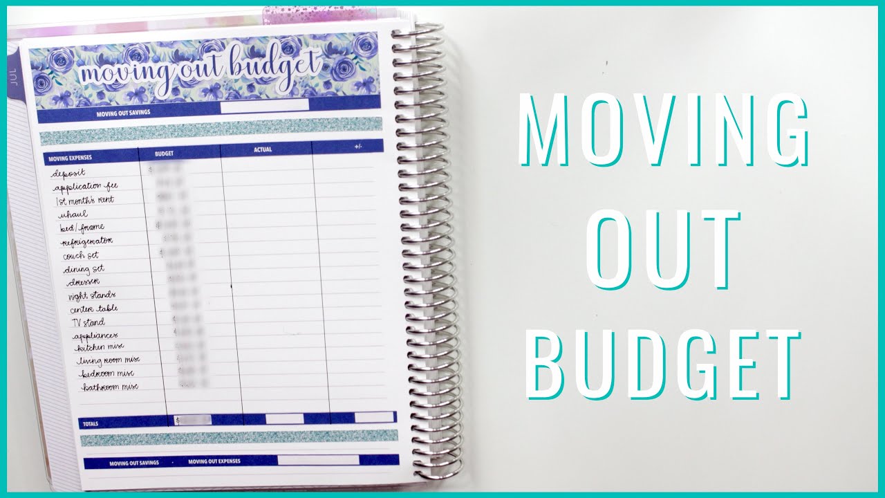 Moving Out Budget - FIRST APARTMENT | Romina Vasquez