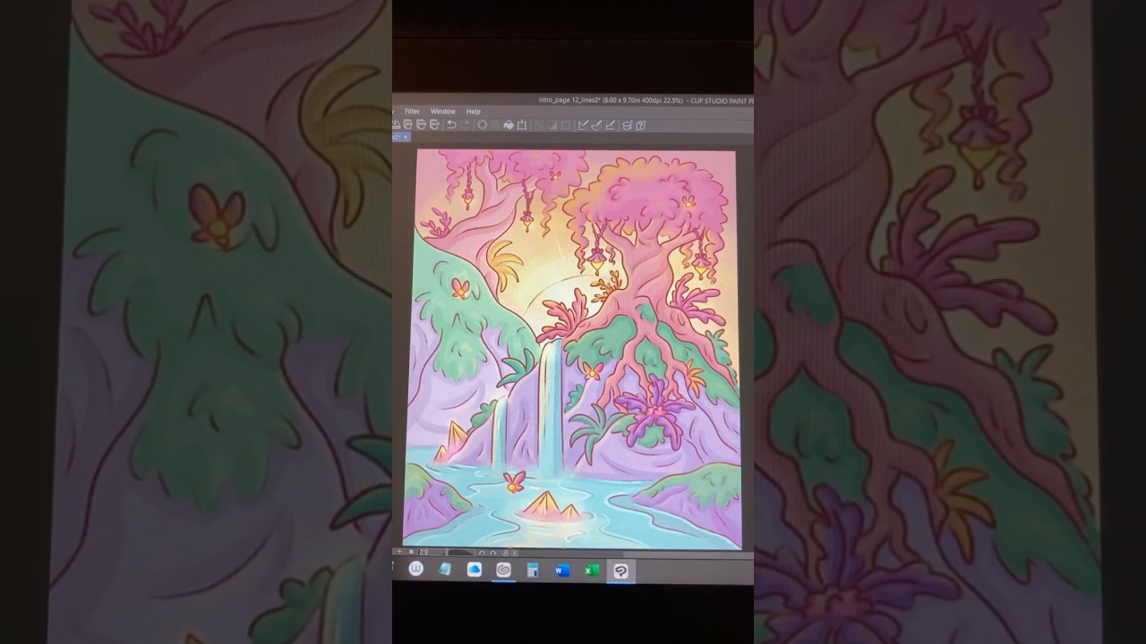 Another illustration for my fantasy worldbuilding project! The book is slowly coming along~ ☺️ 