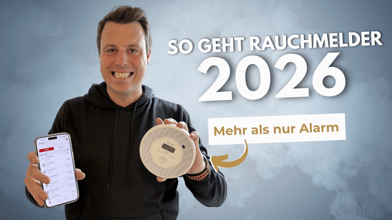 SO GEHT RAUCHMELDER 2026 🔥 X-Sense mit Home Assistant im Test
