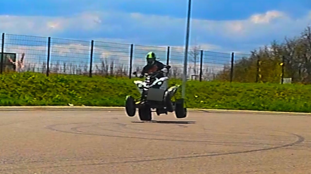 QUADRIDERS - Wheelie - side Wheelie Training