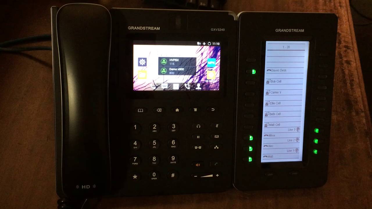 Grandstream GXV3240 Demo