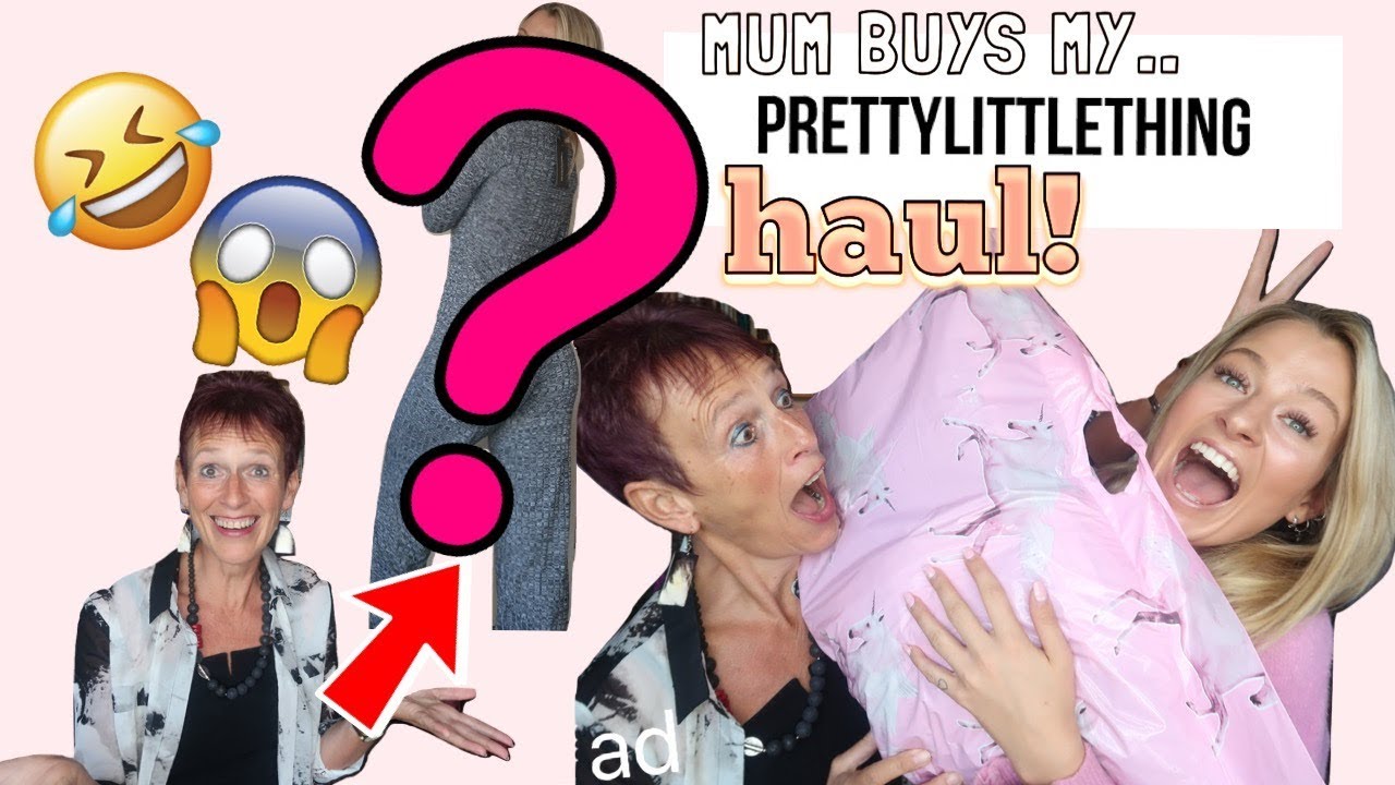 MY MUM BUYS MY OUTFITS!! AUTUMN/HALLOWEEN PRETTYLITTLETHING TRY ON HAUL | WELL THIS WAS INTERESTING