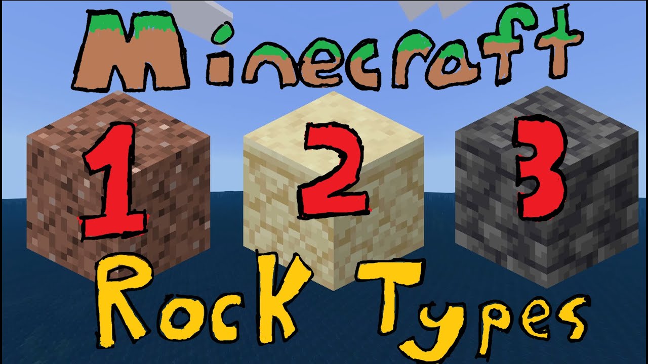 Rock Types Explained in Minecraft