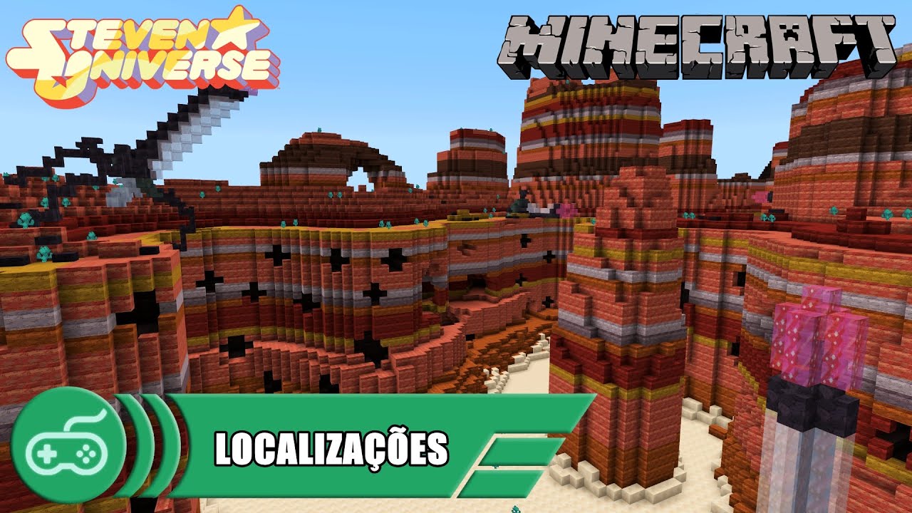 Minecraft - Steven Universe DLC (Localizações - Parte 01)