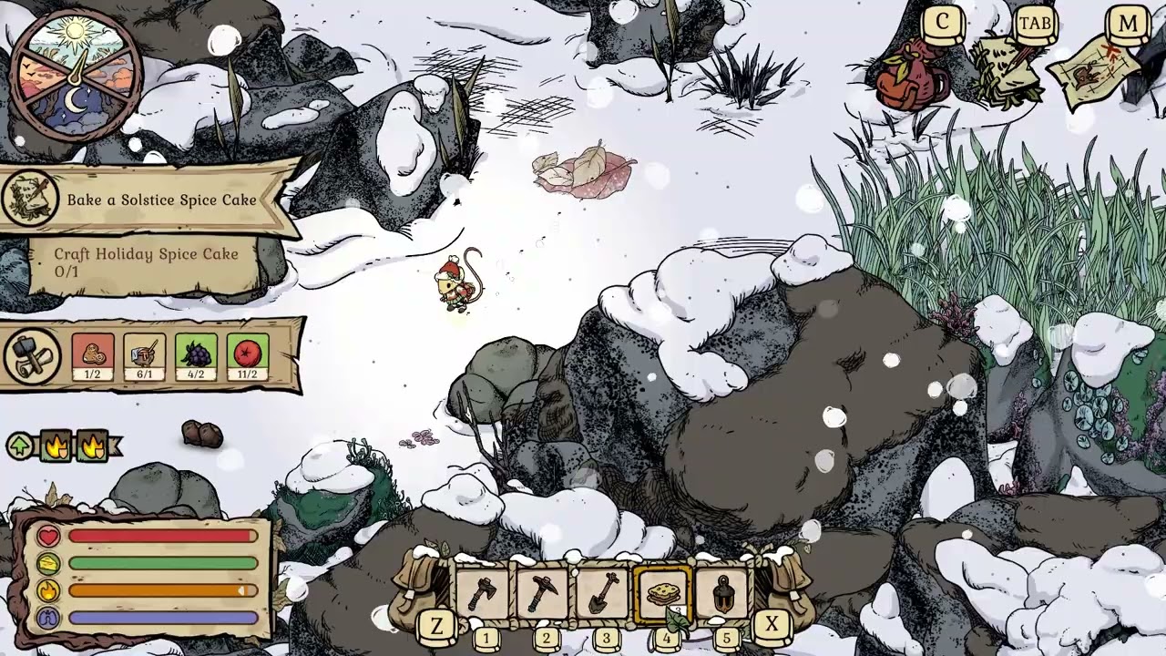 Winter Burrow Part 76 - Finished The Fruit Cake!