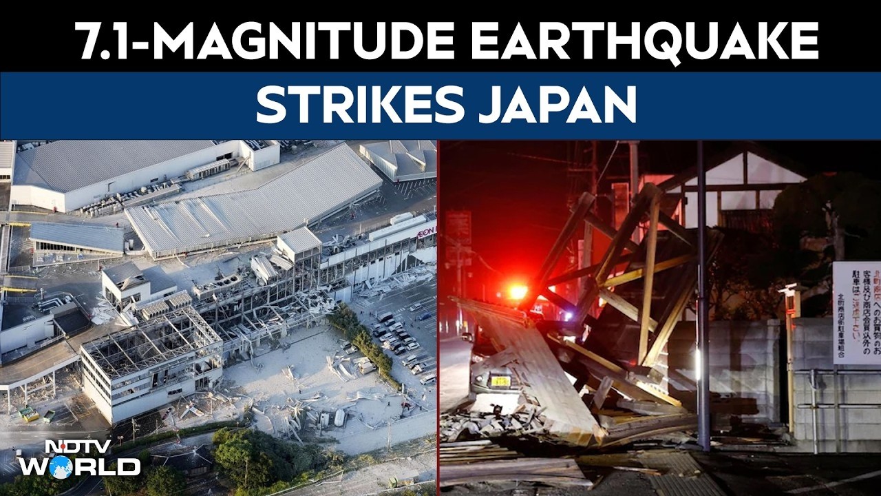 Japan Earthquake | 7.1-Magnitude Earthquake Strikes Japan, Tsunami Warning Issued