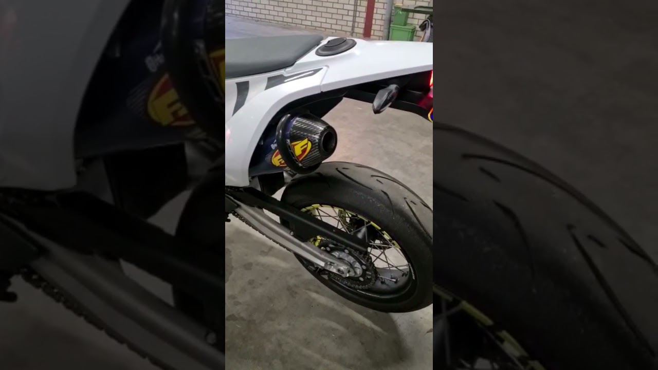 husqvarna 701 sm with fmf exhaust                             supermoto