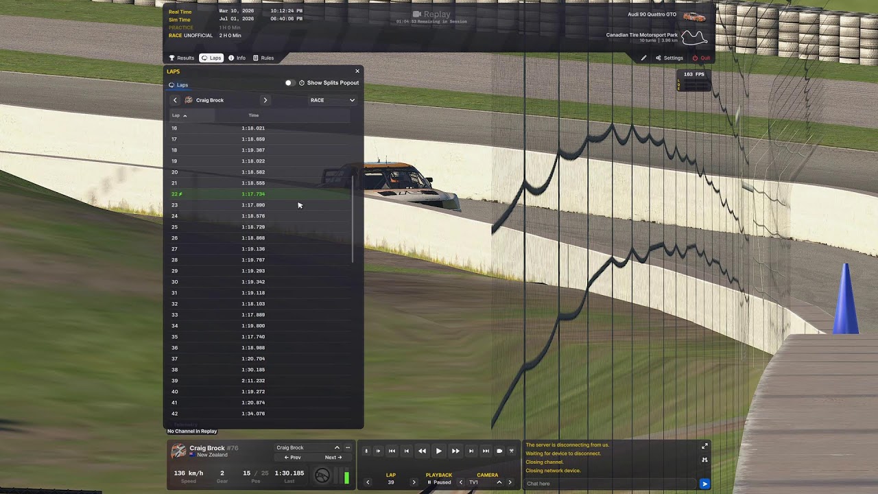 Kiwi Sim Racing Endurance Championship IV - IMSA Revival - Round 1 - Mosport - Race