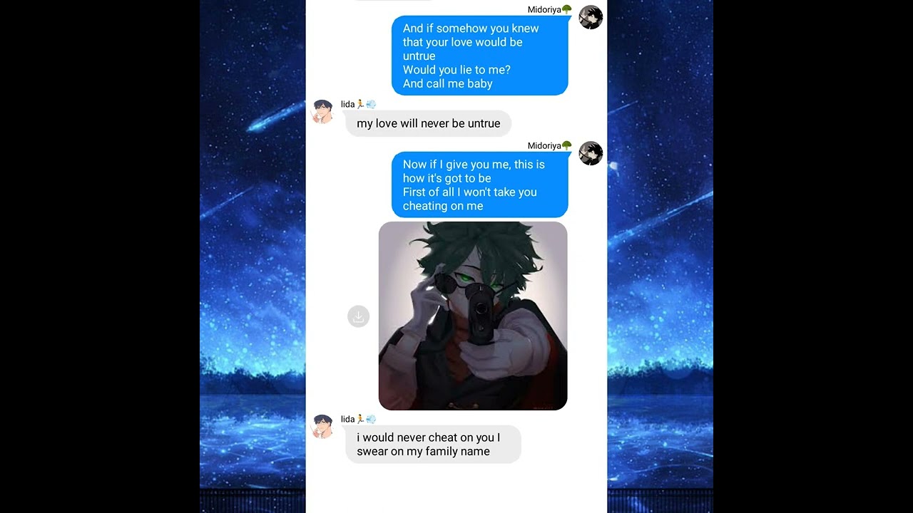 Iida has had it part 2 | Deku X Iida |