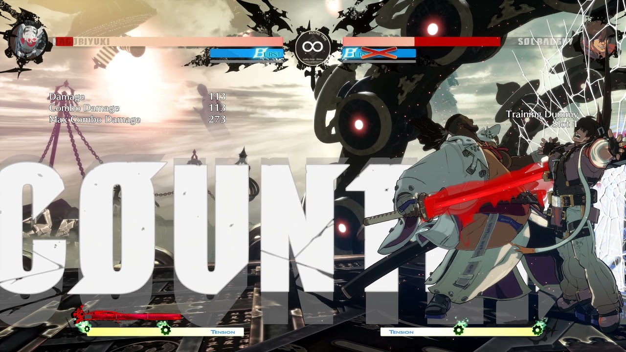 Nagoriyuki Midscreen Combo into Blood Rage
