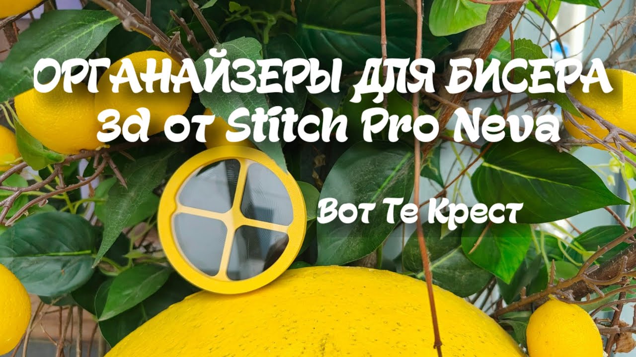 79. Органайзеры для бисера 3д принтер от Stitch Pro Neva #обзор