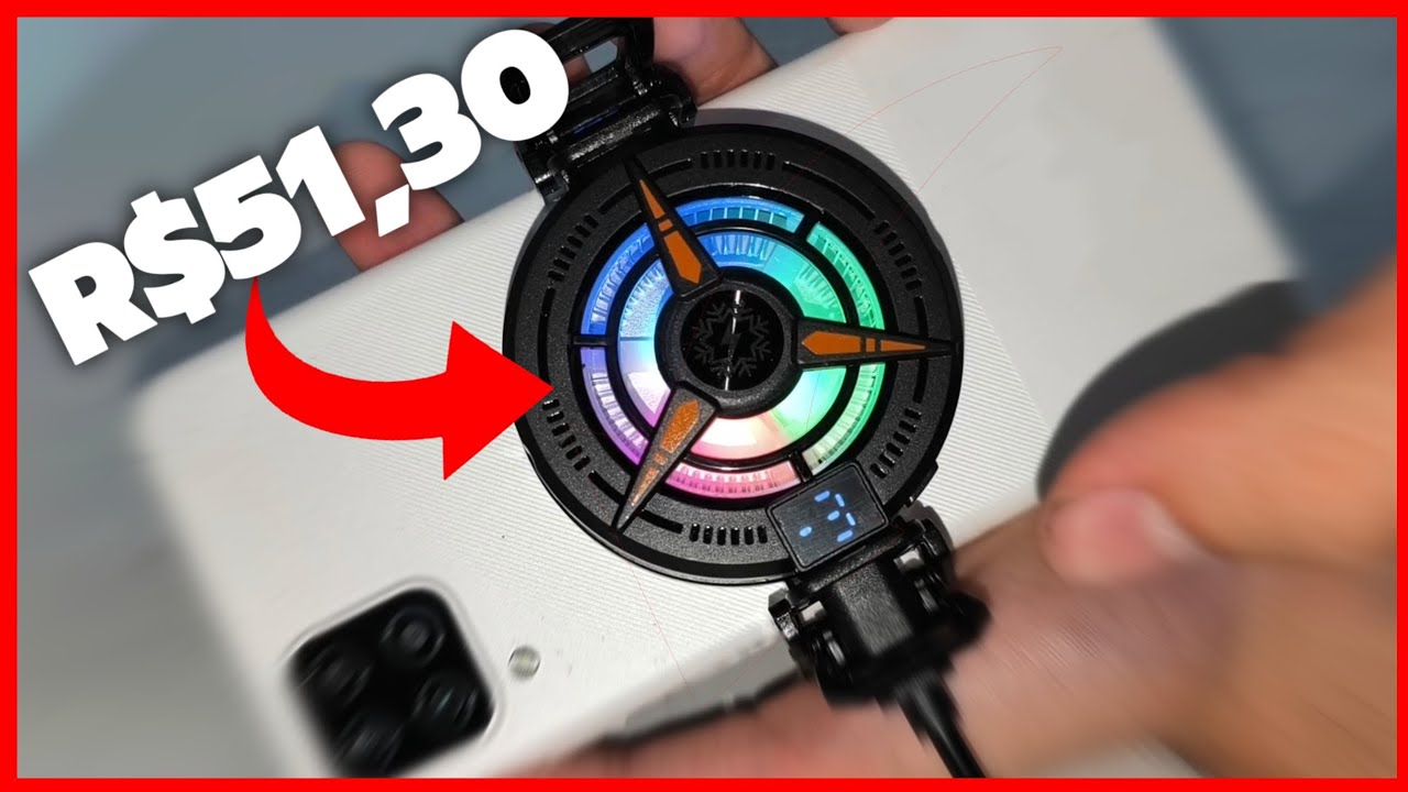 COOLER GAMER PARA CELULAR *UNBOXING* (é incrível) 🔥 #unboxing 