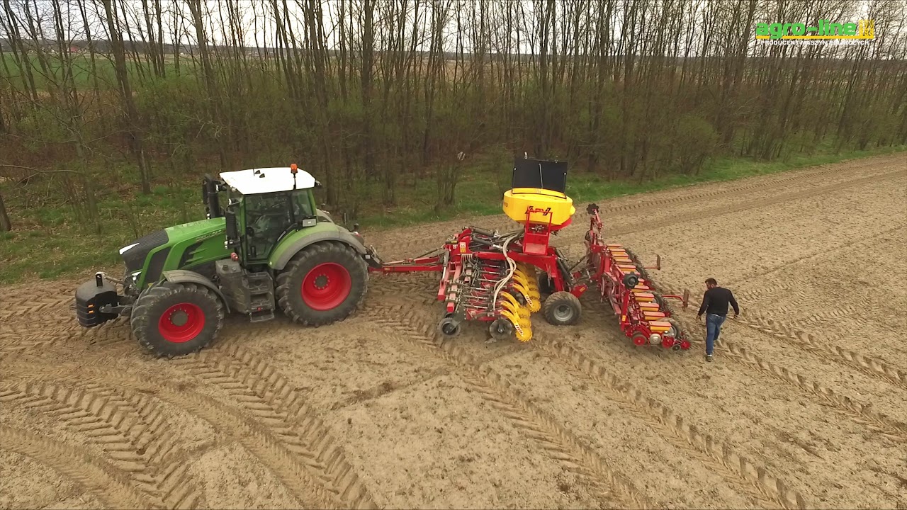 Agro-Line - Uprawa pasowa kukurydzy agregatem AGRO Strip Till Liner (Wrocław) cz. 01