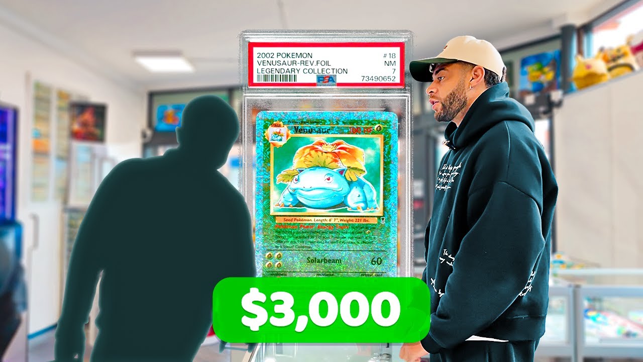 He Spent $3000 On These HUGE Pokemon Vintage Pick Ups! (SHOP POV)