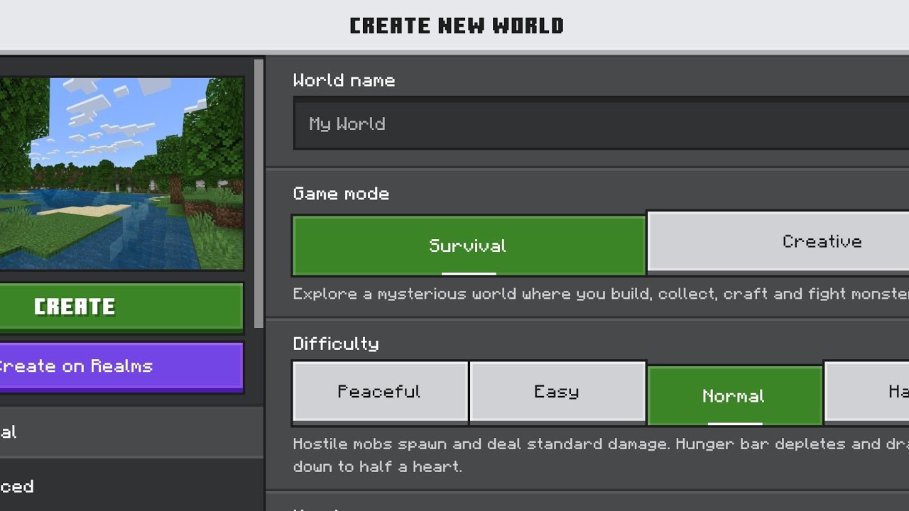 Minecraft hardcore🤣+survival #1