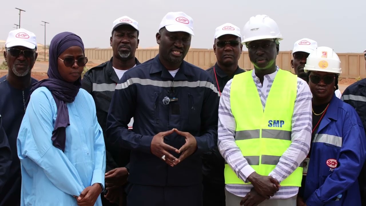 SAR : visite au Port Minéralier et Vraquiers de Bargny-Sendou