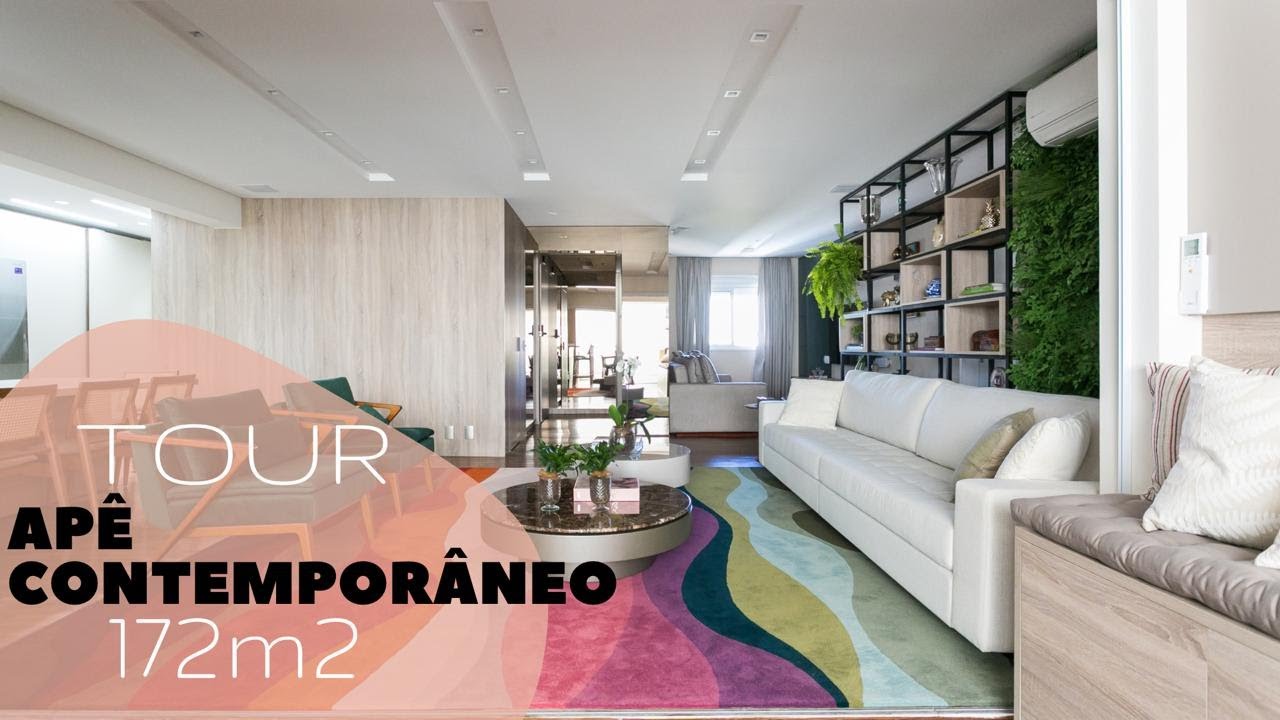 TOUR | AQUELE BEM CONTEMPORÂNEO 172M²