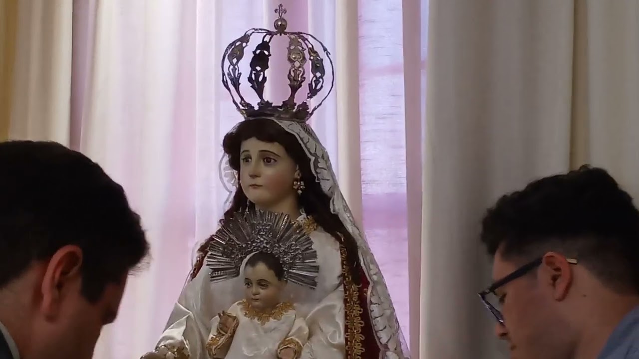 Traslado de las Imágenes de la Santísima Virgen del Rosario de Morenos, Mixco 2023 💜💜💜