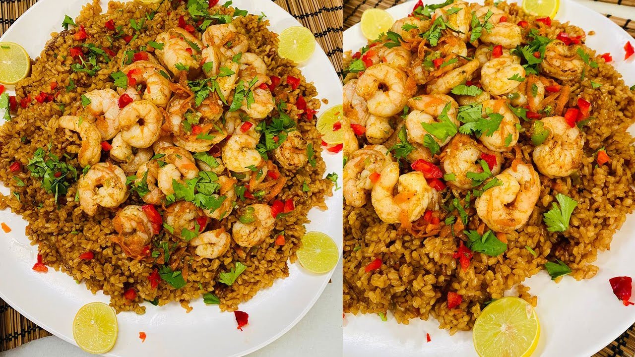 طريقة عمل أرز صيادية بالجمبري | العزومة مع الشيف فاطمة أبو حاتي
