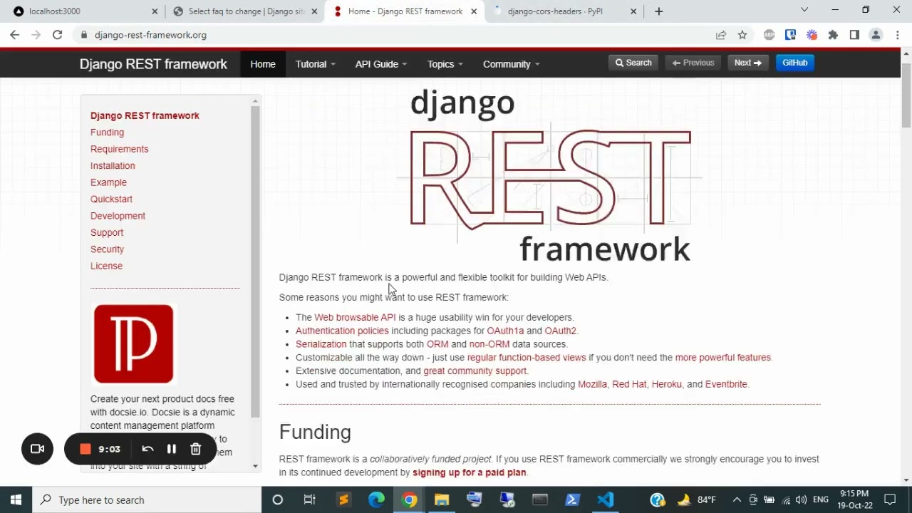 Rebuilding OpenCraft: FAQ Section (Part 2) | Implementing a backend | Django, python, React
