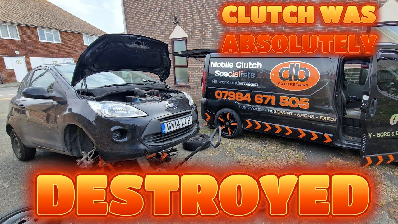 FORD KA CLUTCH,MASTER & SLAVE REPLACEMENT