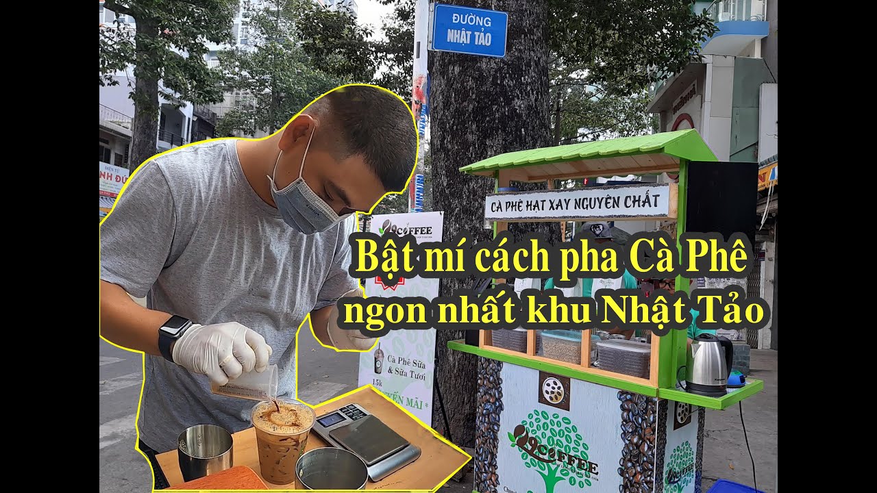 Ông chủ cà phê ngon nhất nhì khu chợ điện tử nổi tiếng Nhật Tảo bật mí cách pha cà phê | Saigon Now